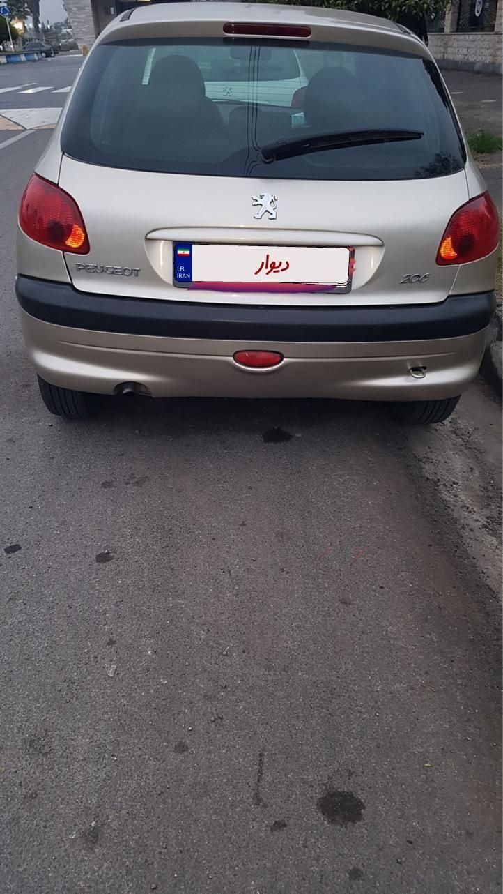 پژو 206 تیپ 3 - 1384