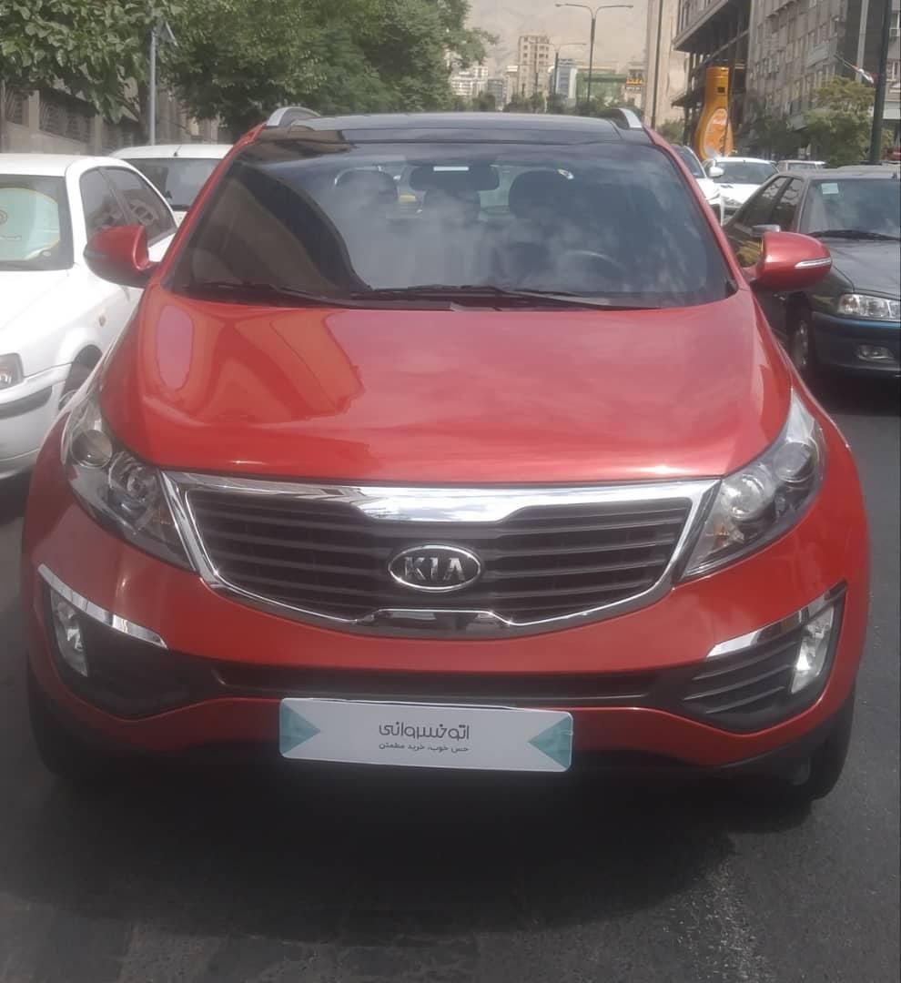 کیا اسپورتیج 4 سیلندر فول 2400cc - 2013