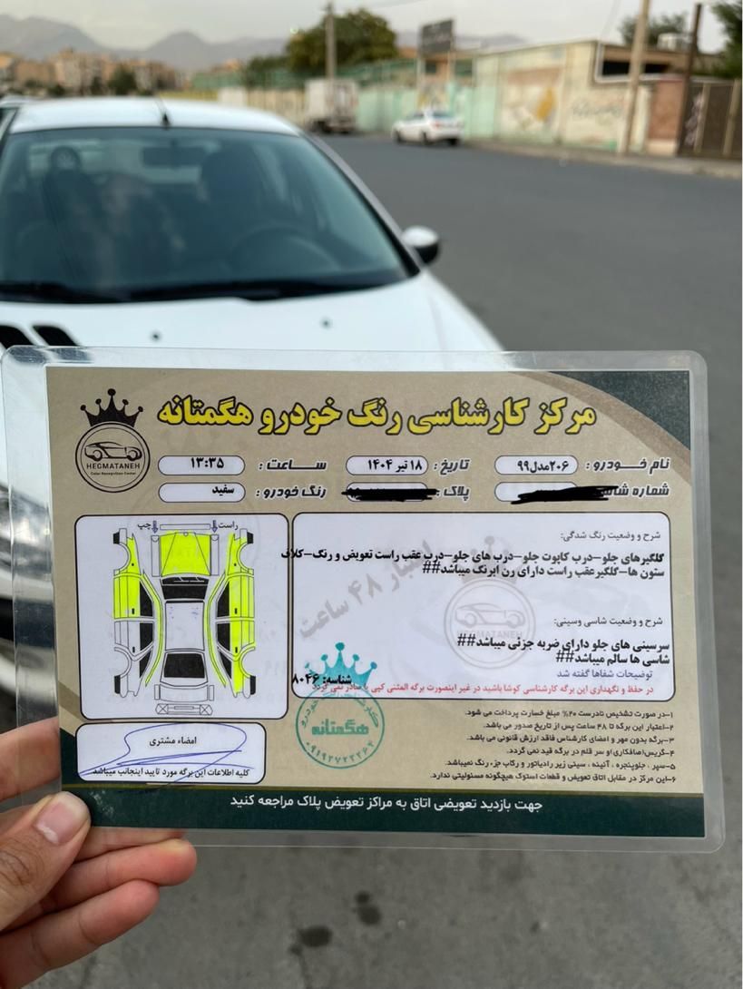 پژو 206 تیپ 2 - 1399