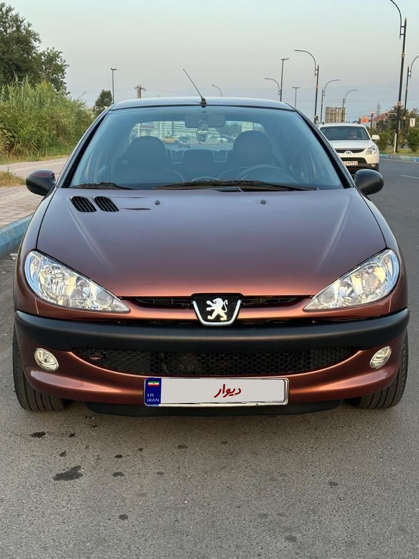 پژو ۲۰۶ صندوق دار v8 - 1386