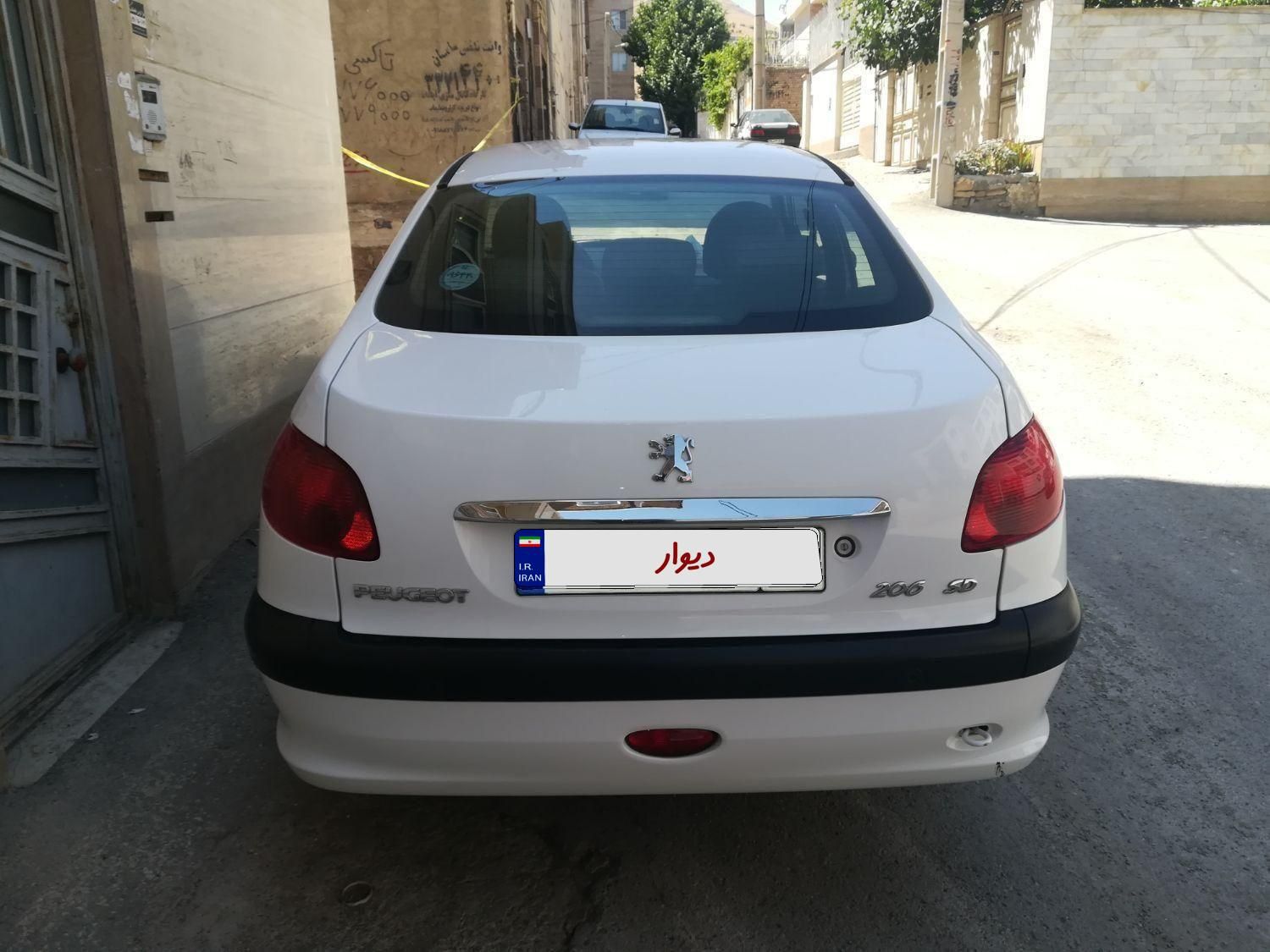 خودرو پژو، ۲۰۶ صندوق دار آگهی ann_19548365