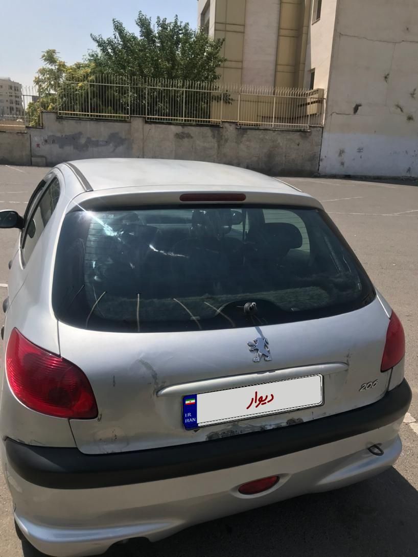 پژو 206 تیپ 5 - 1383