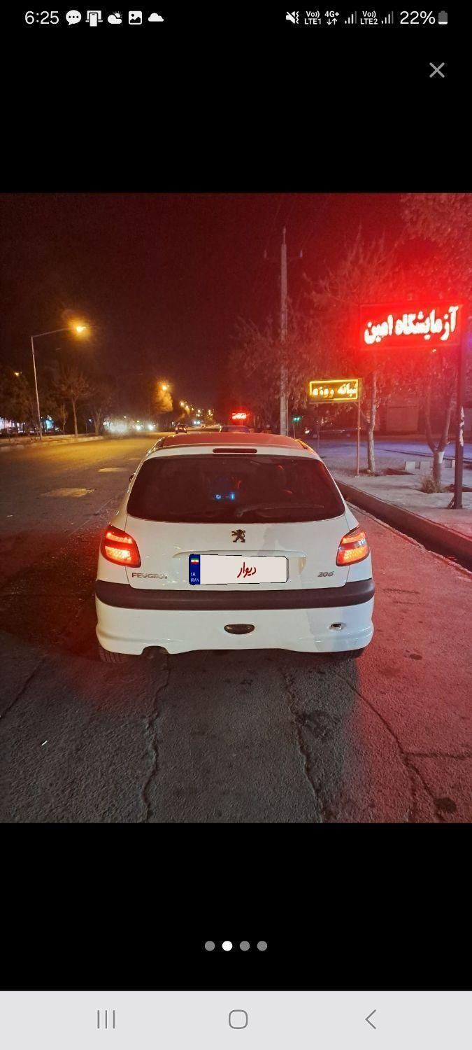 پژو 206 تیپ 2 - 1388