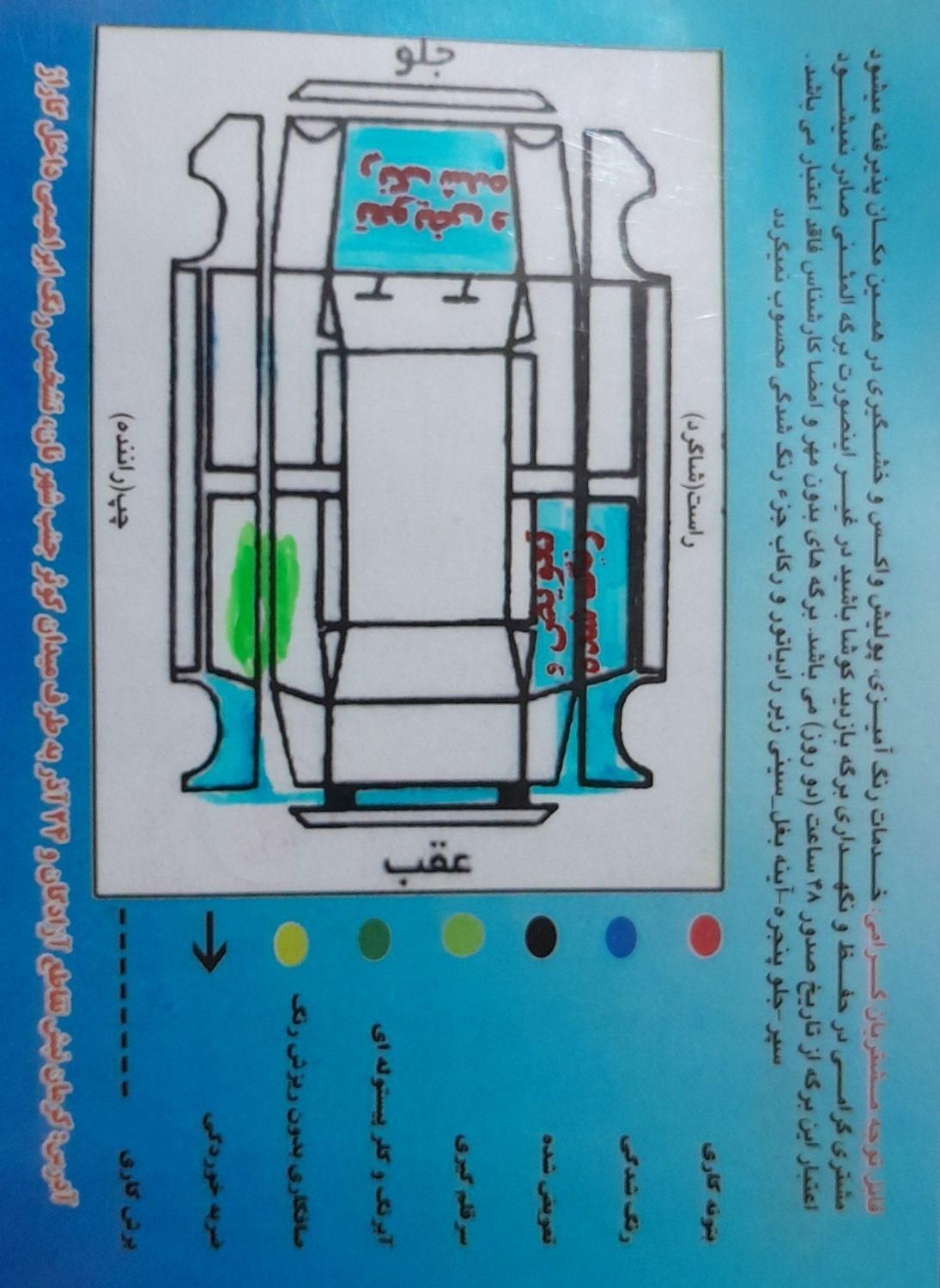 پژو پارس XU7ساده - 1385