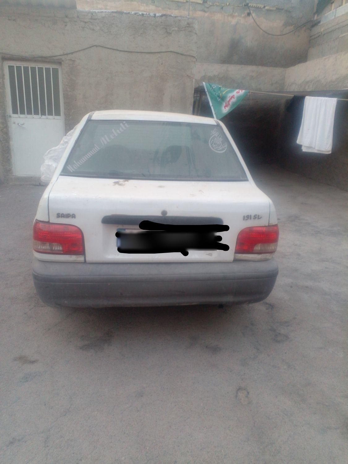 پراید صبا بنزینی - 1386