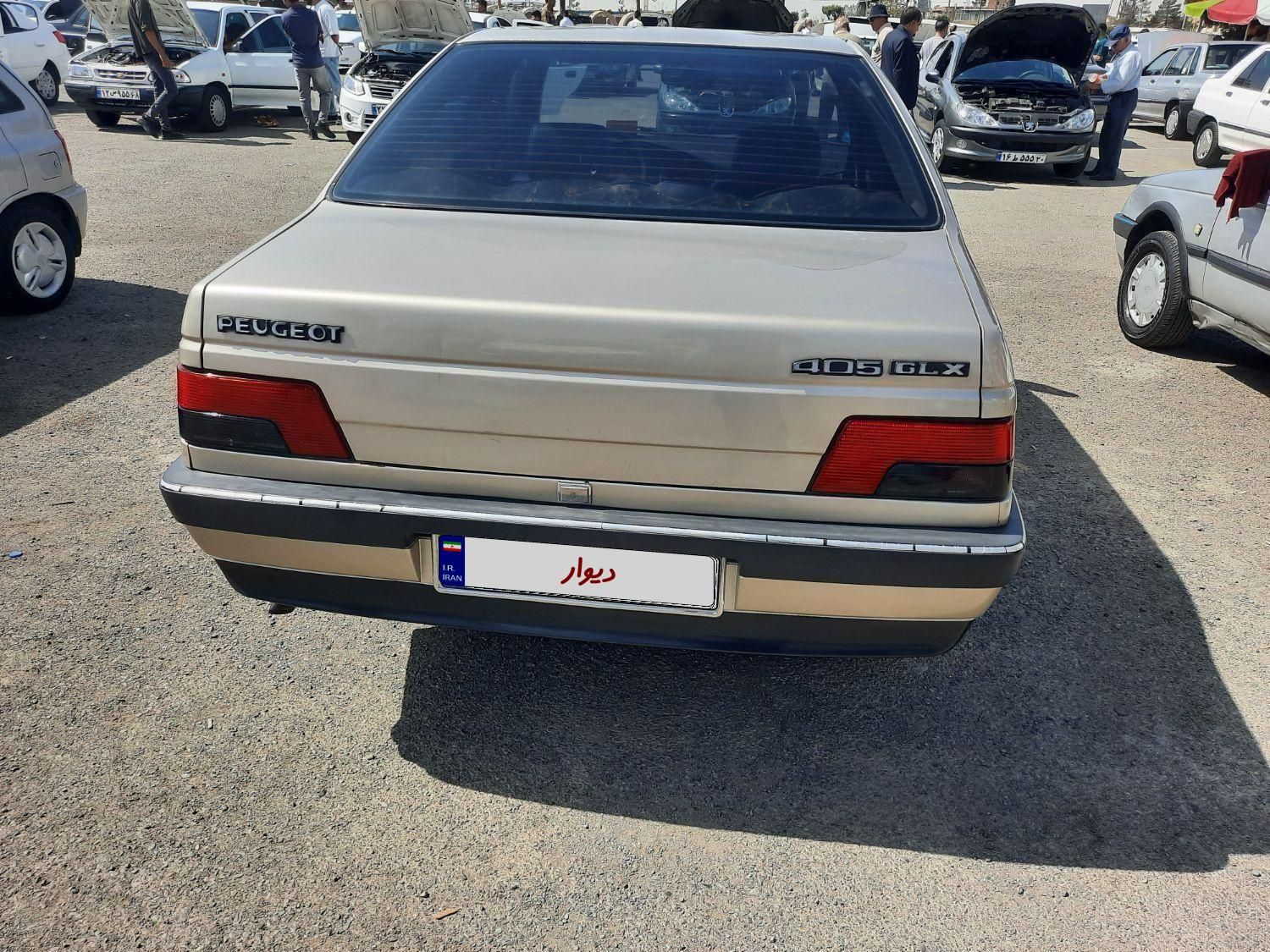 پژو 405 GLX - دوگانه سوز - 1386