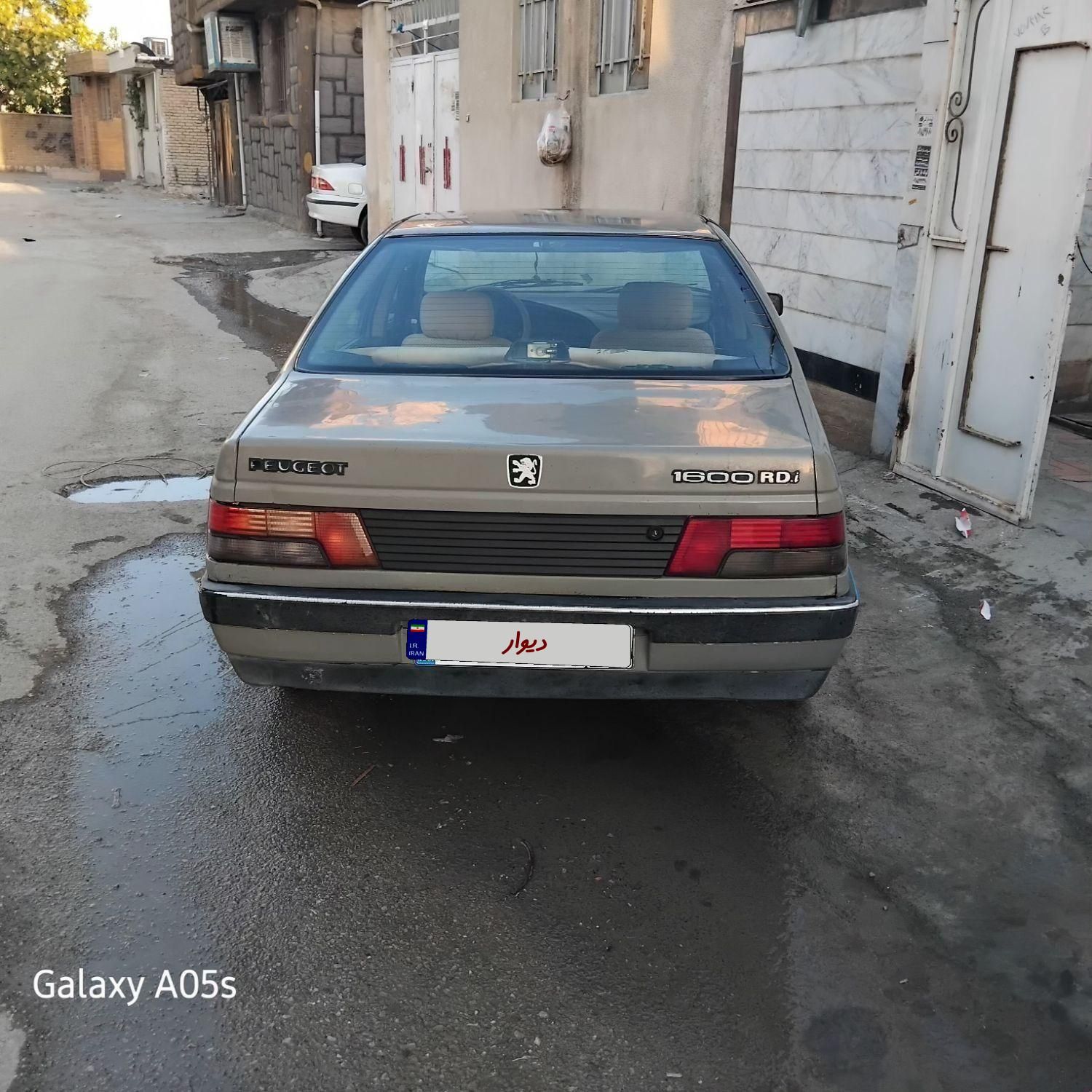 پژو آردی دوگانه سوز CNG - 1382