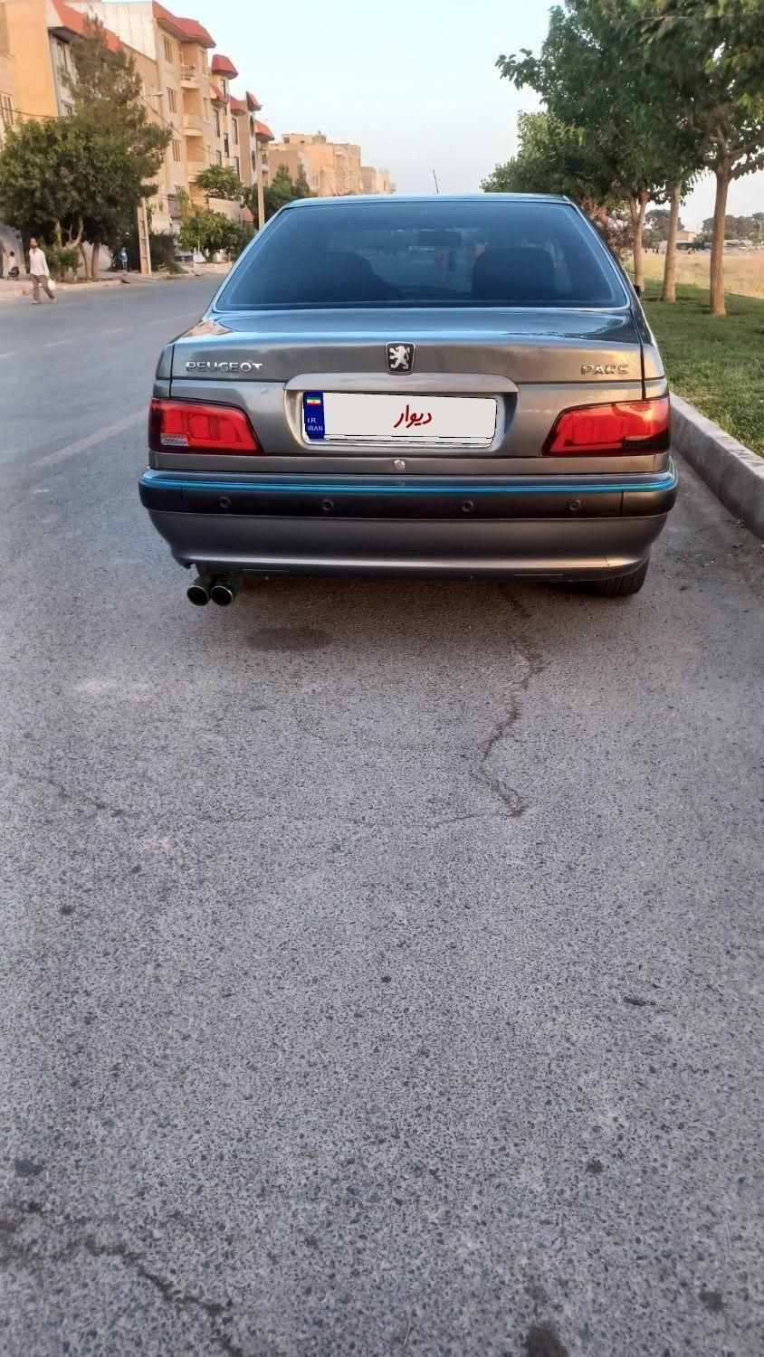 پژو پارس دوگانه سوز - 1391