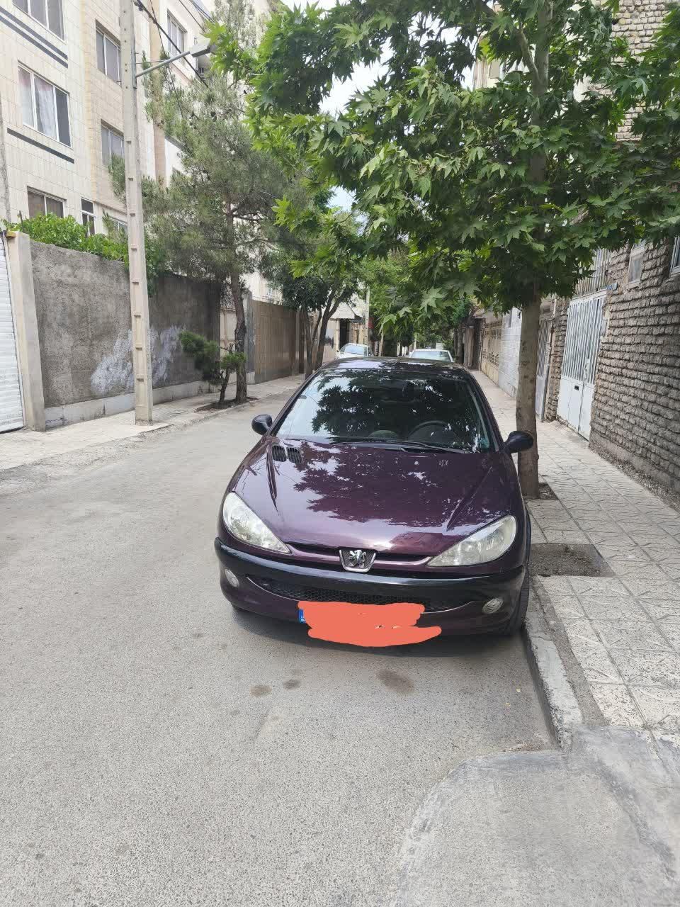 پژو ۲۰۶ صندوق دار v8 - 1389