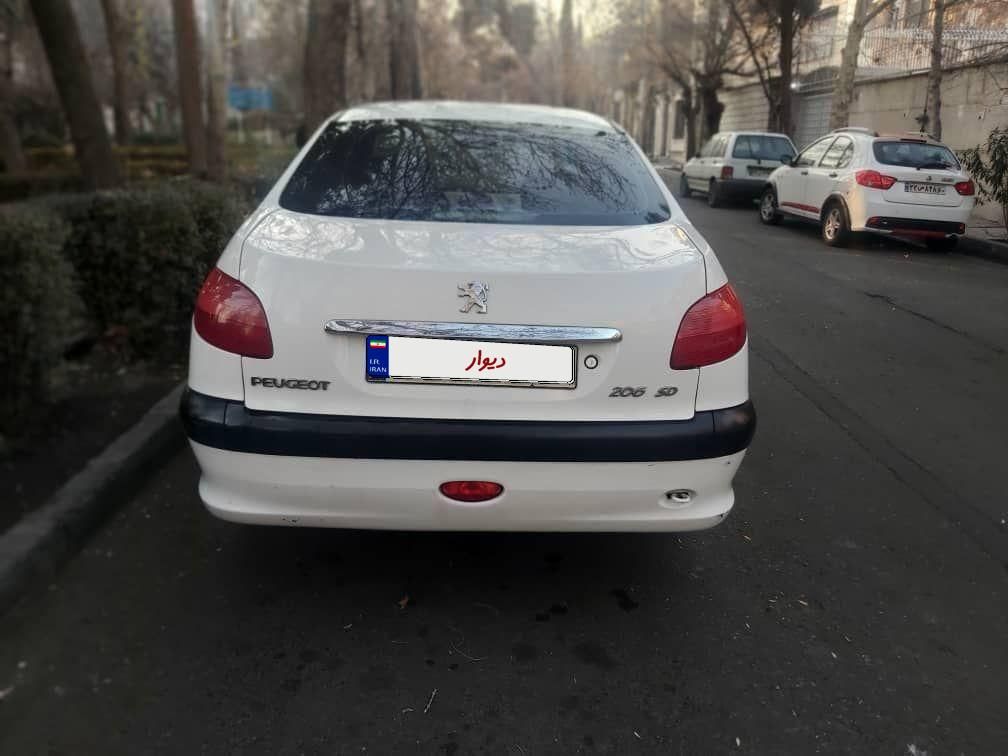 پژو ۲۰۶ صندوق دار v1 - 1388