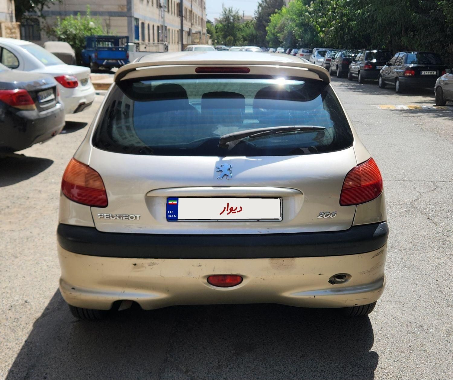 پژو 206 تیپ 5 - 1384