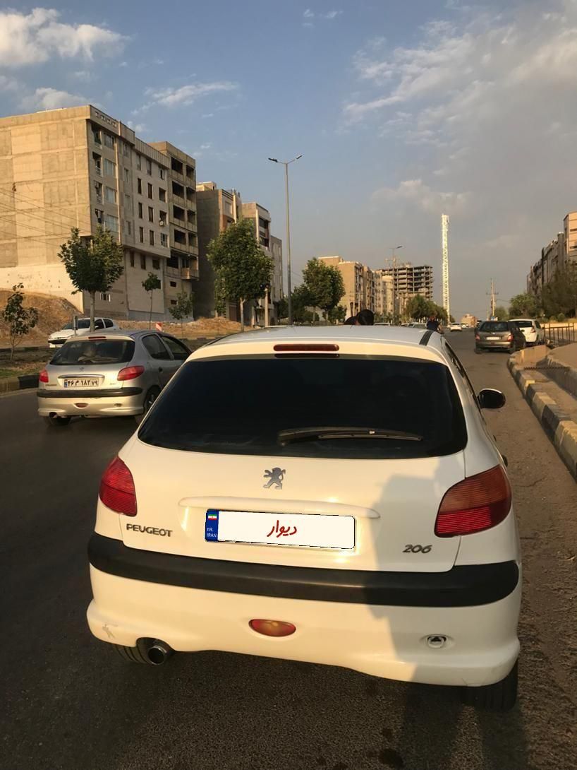 پژو 206 تیپ 2 - 1391