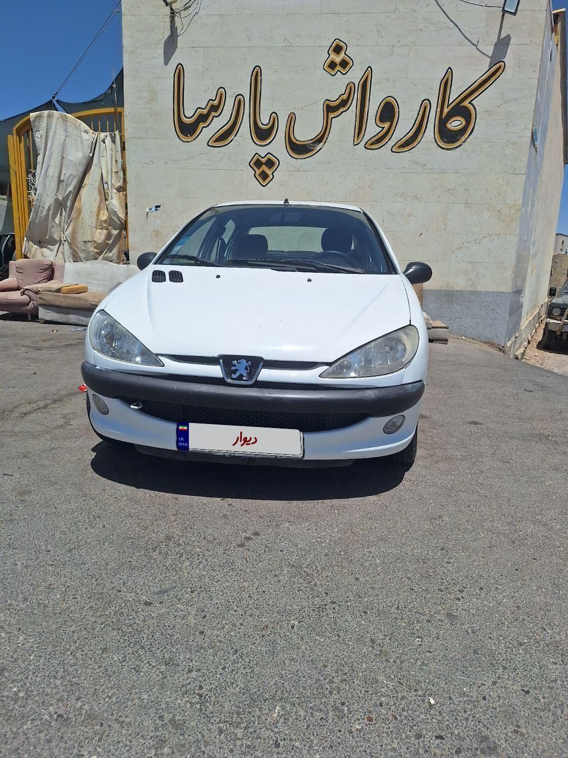 پژو ۲۰۶ صندوق دار v20 - 1388