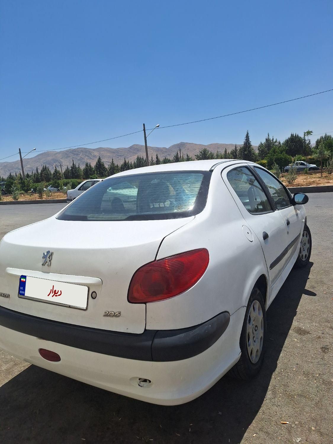 پژو ۲۰۶ صندوق دار v20 - 1388