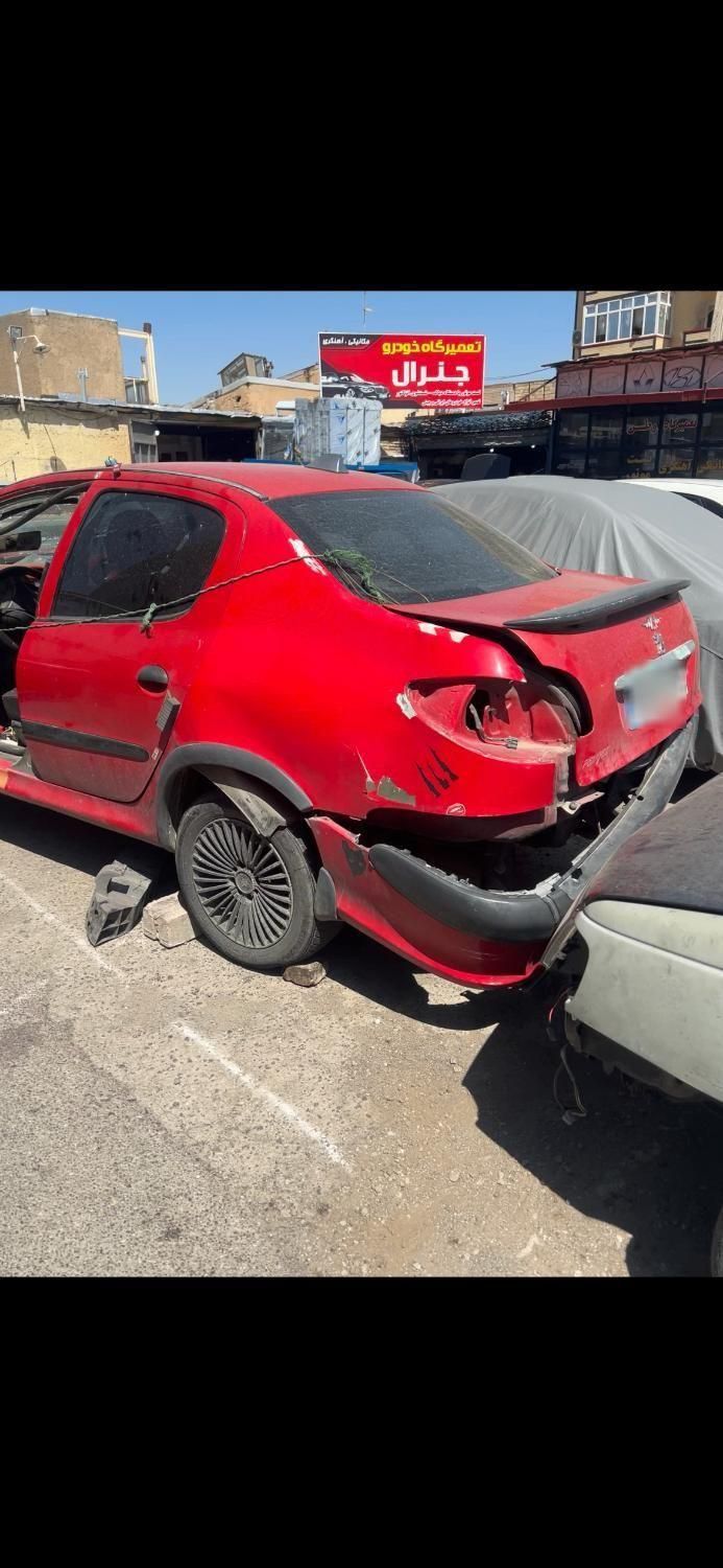 پژو ۲۰۶ صندوق دار v8 - 1386
