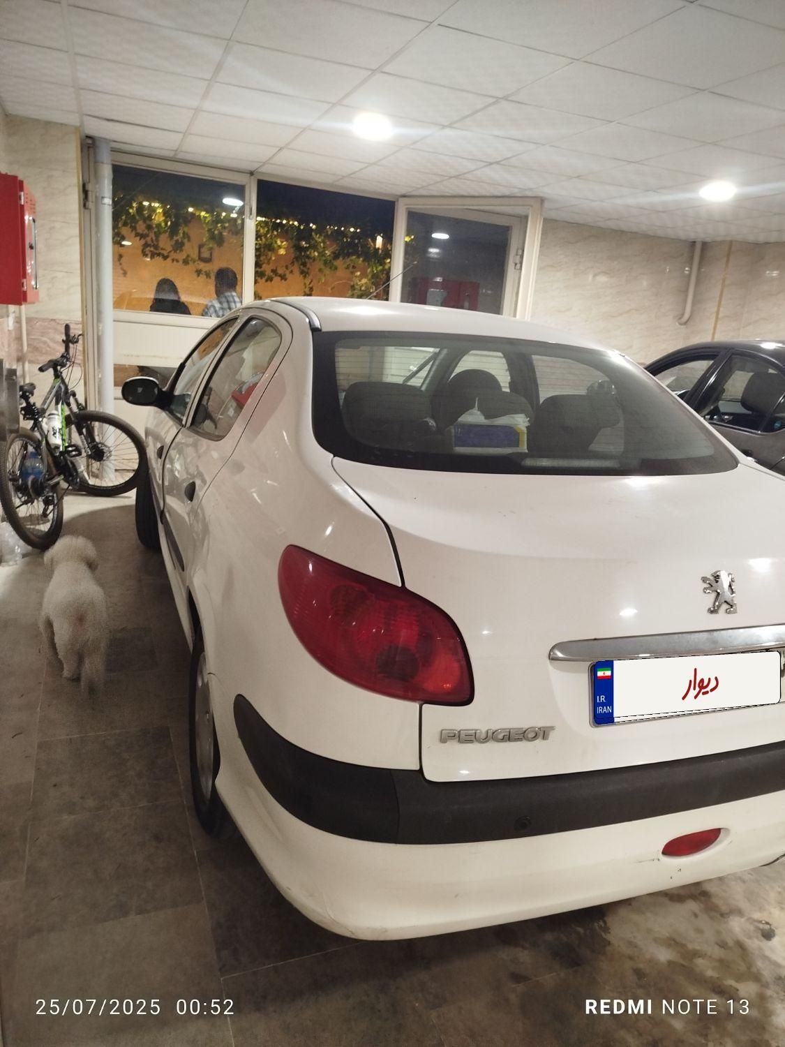 پژو ۲۰۶ صندوق دار v8 - 1398