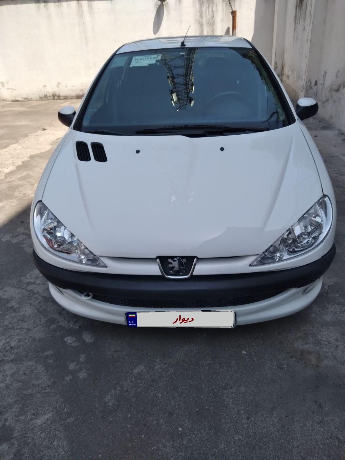 پژو ۲۰۶ صندوق دار v8 - 1396