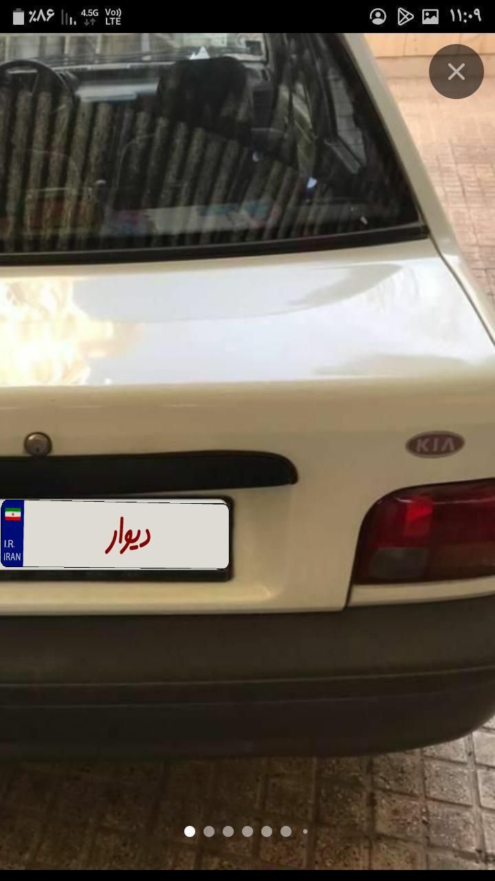 پراید صبا بنزینی - 1376