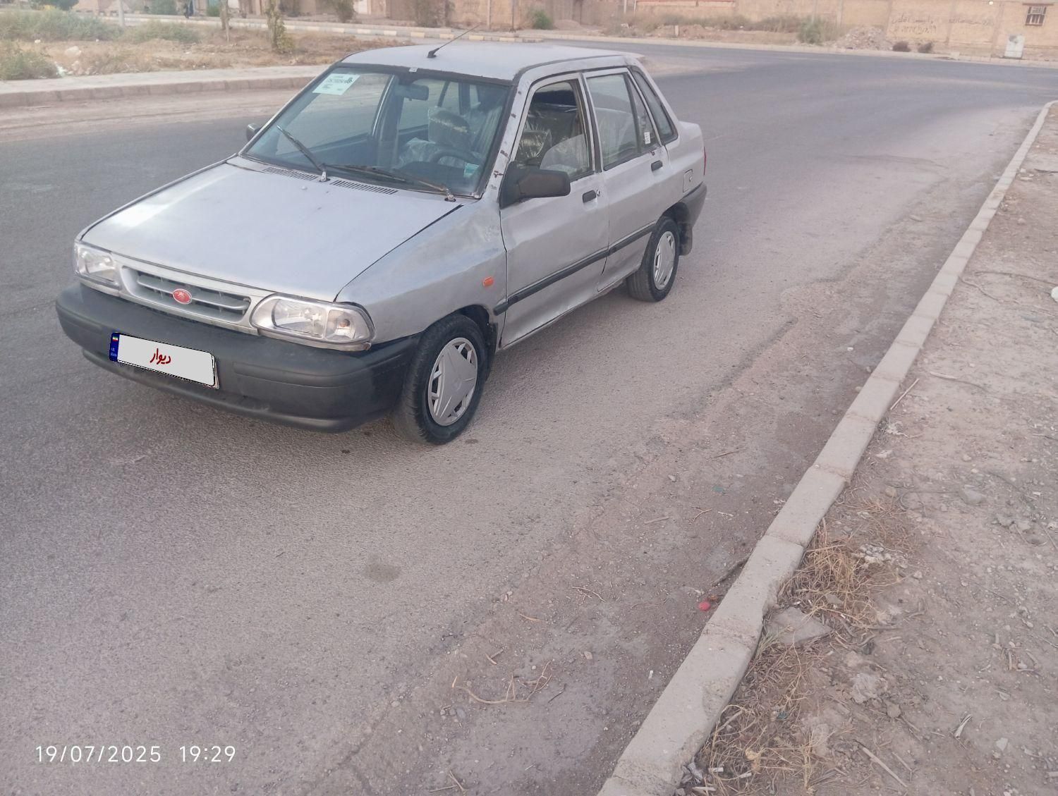 پراید صبا بنزینی - 1386