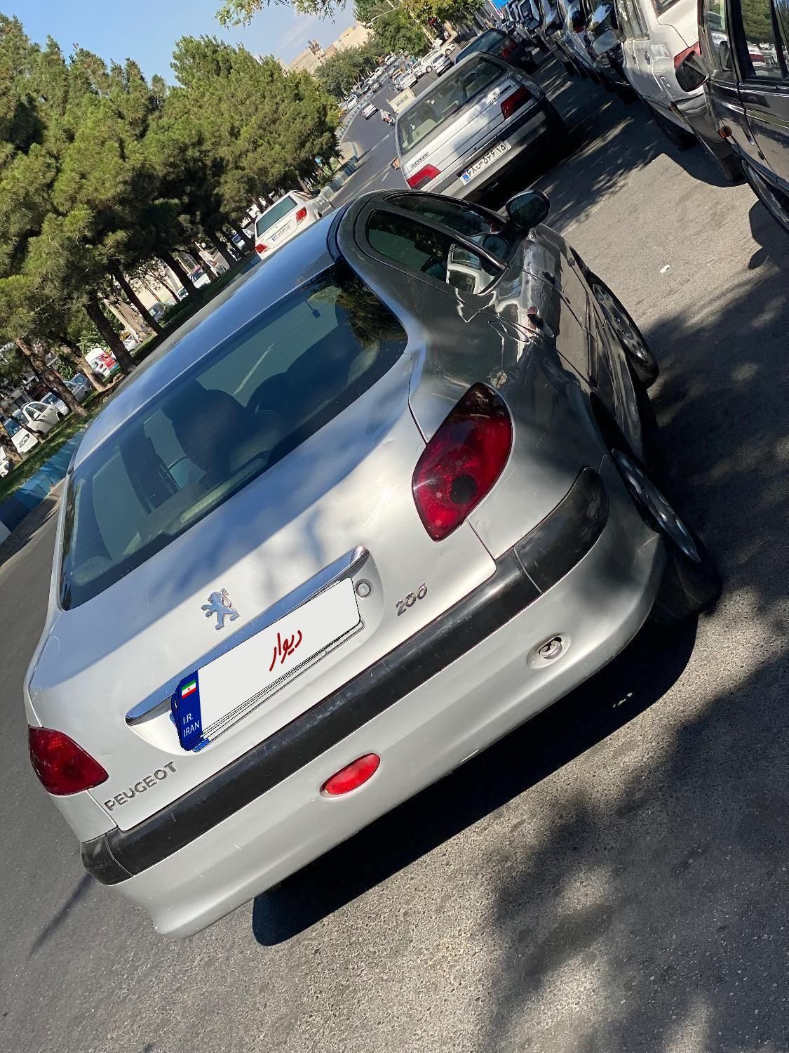 پژو ۲۰۶ صندوق دار v2 - 1387