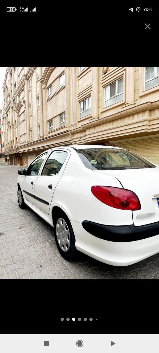 پژو ۲۰۶ صندوق دار v8 - 1394