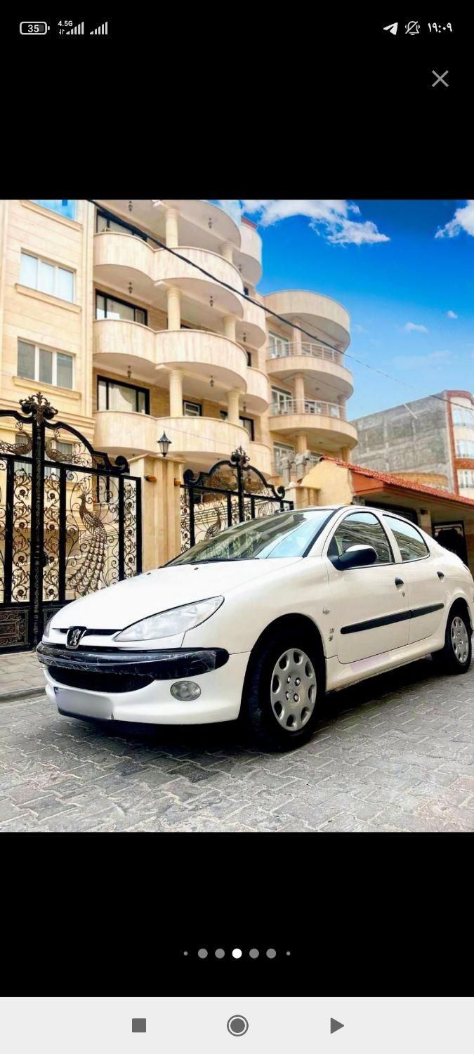 پژو ۲۰۶ صندوق دار v8 - 1394