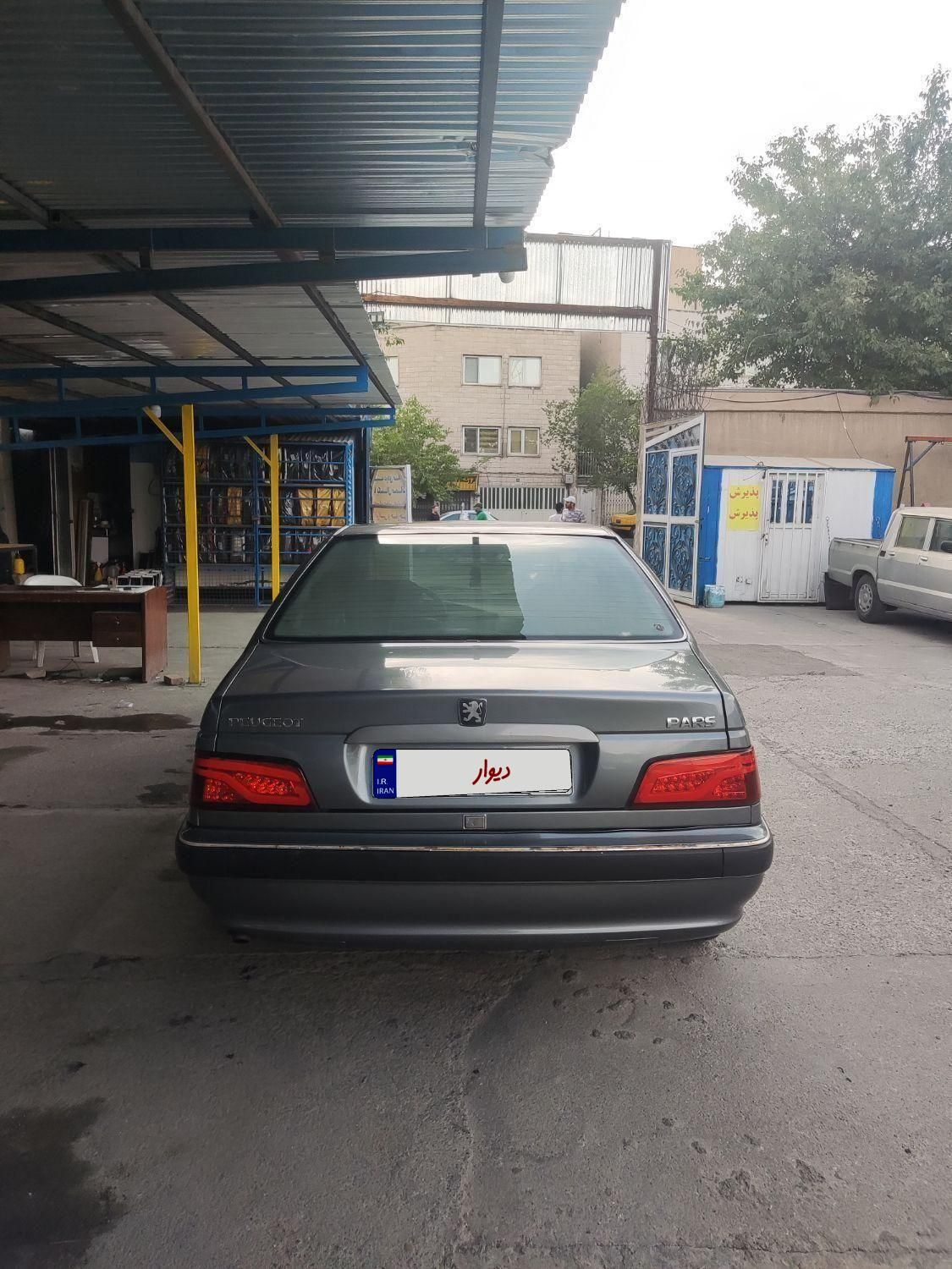 پژو پارس دوگانه سوز - 1386