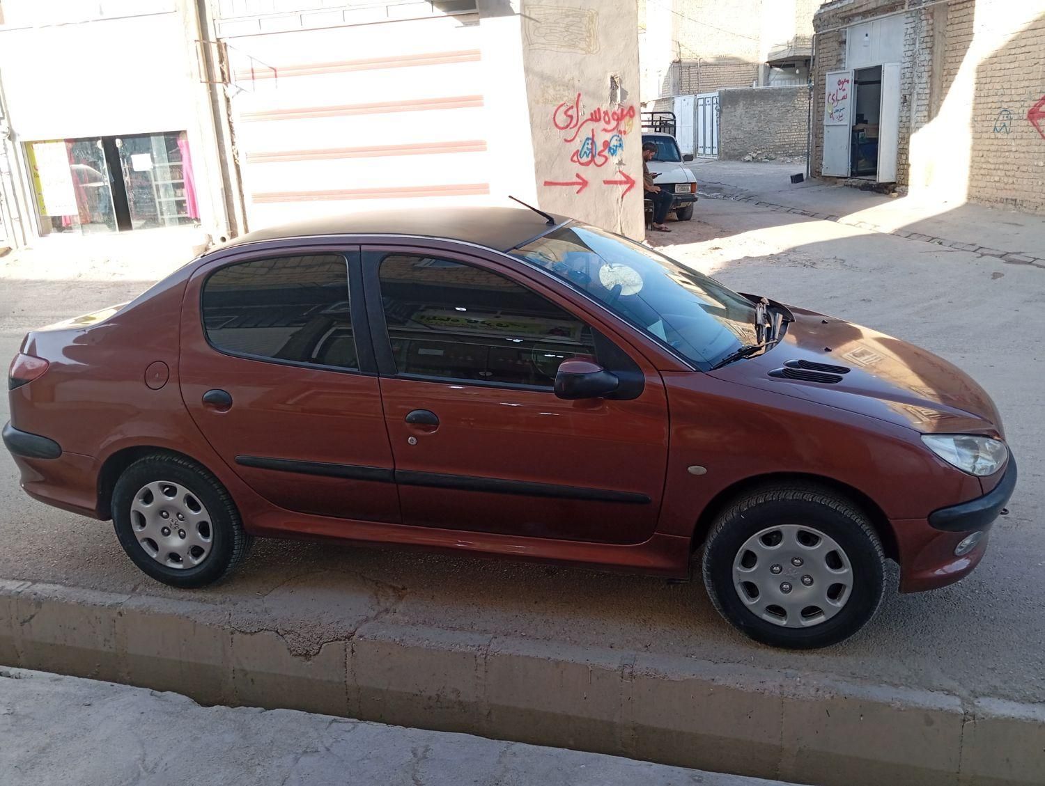 پژو ۲۰۶ صندوق دار v8 - 1386