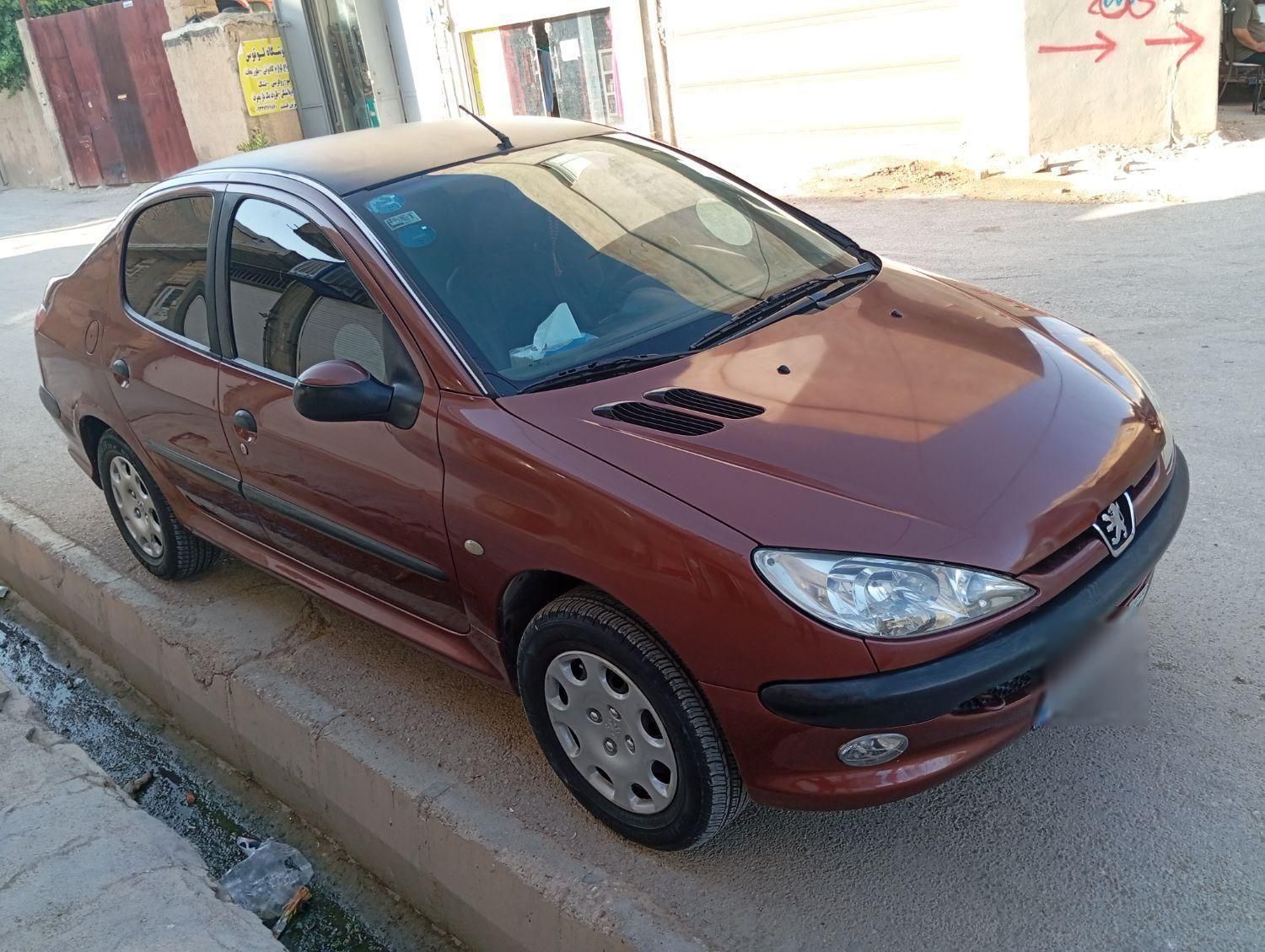 پژو ۲۰۶ صندوق دار v8 - 1386