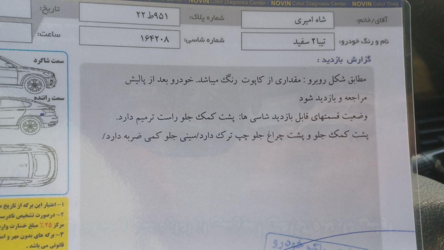 تیبا 2 EX رینگ آلومینیومی - 1397
