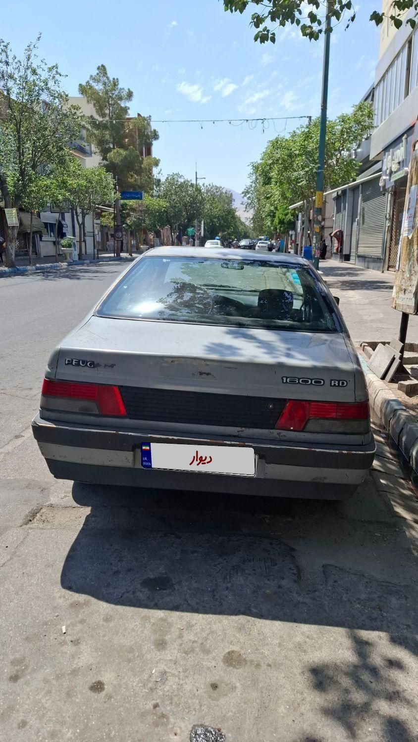 پژو آردی دوگانه سوز CNG - 1380