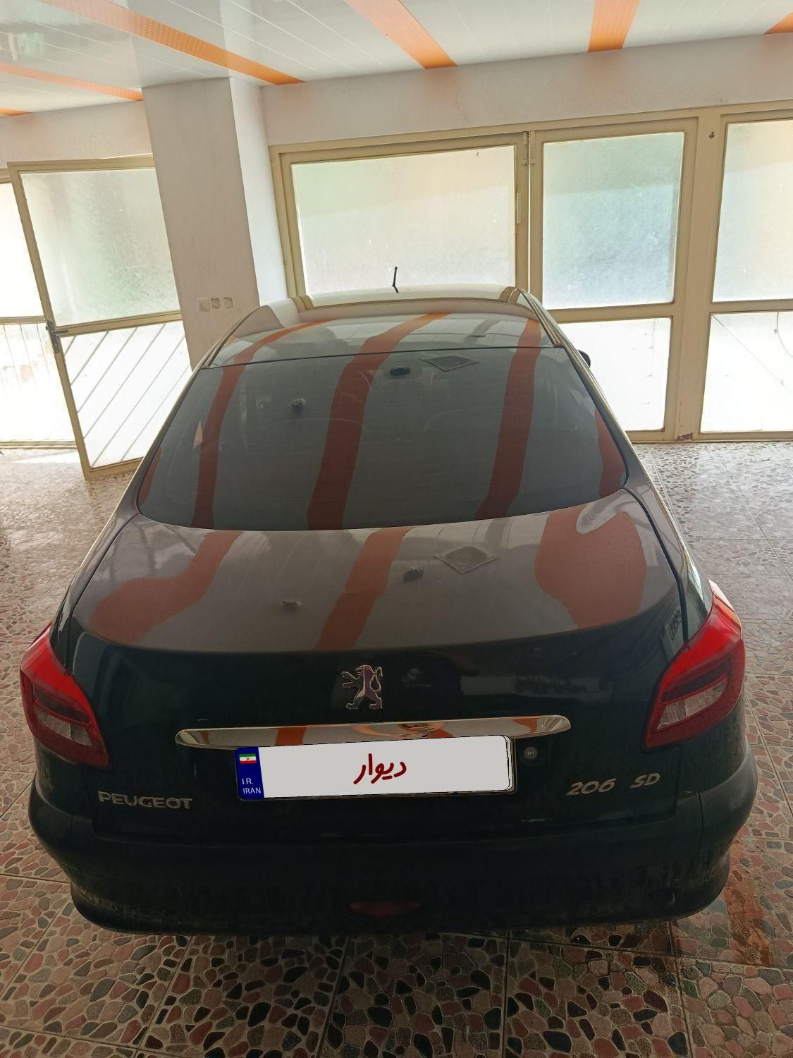 پژو ۲۰۶ صندوق دار v2 - 1388