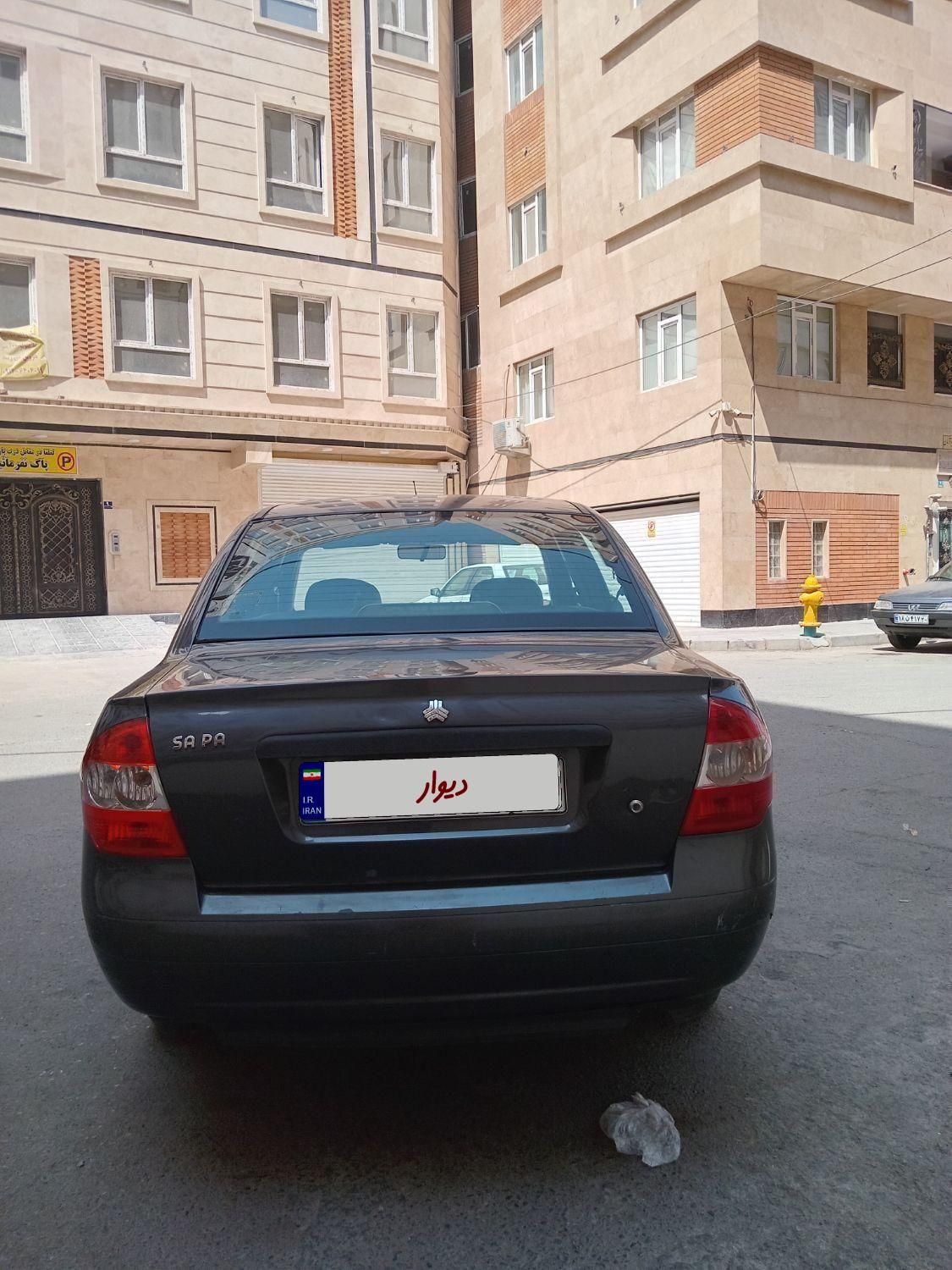 تیبا صندوق دار SX - 1395