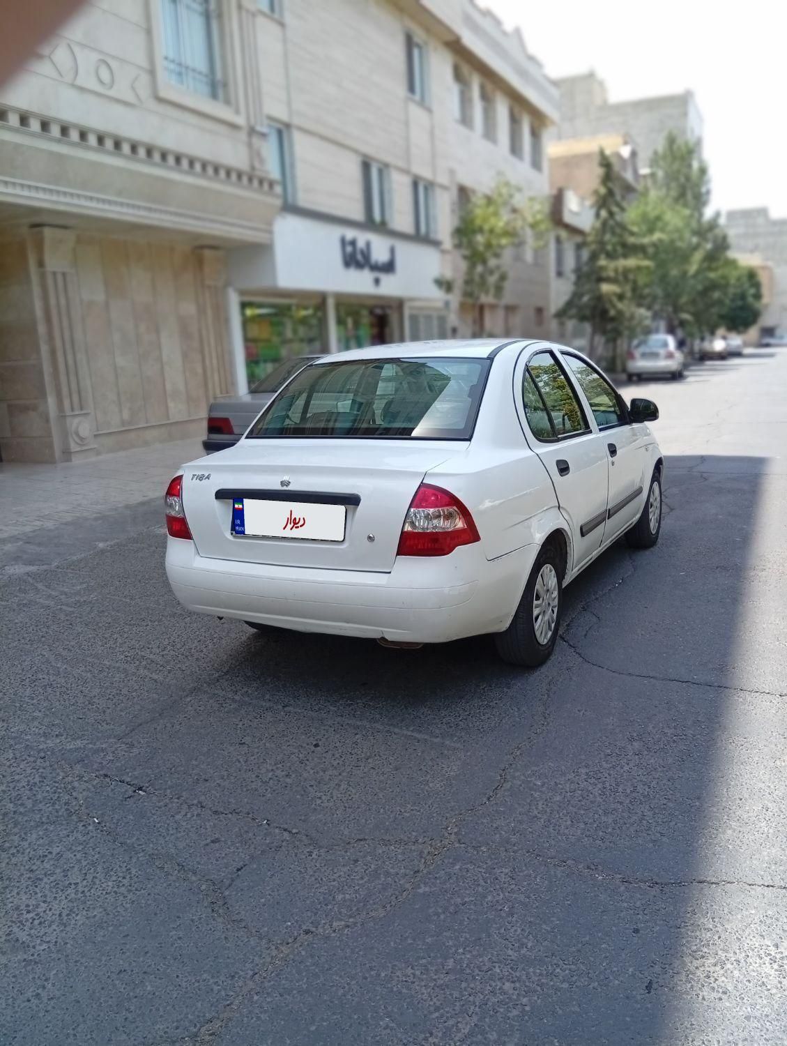 تیبا صندوق دار LX دوگانه سوز - 1391