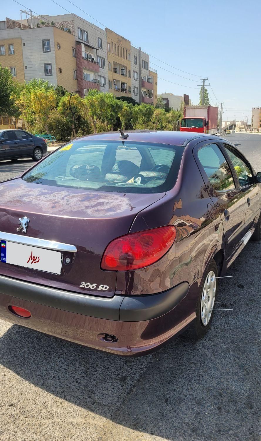 پژو ۲۰۶ صندوق دار v9 - 1390