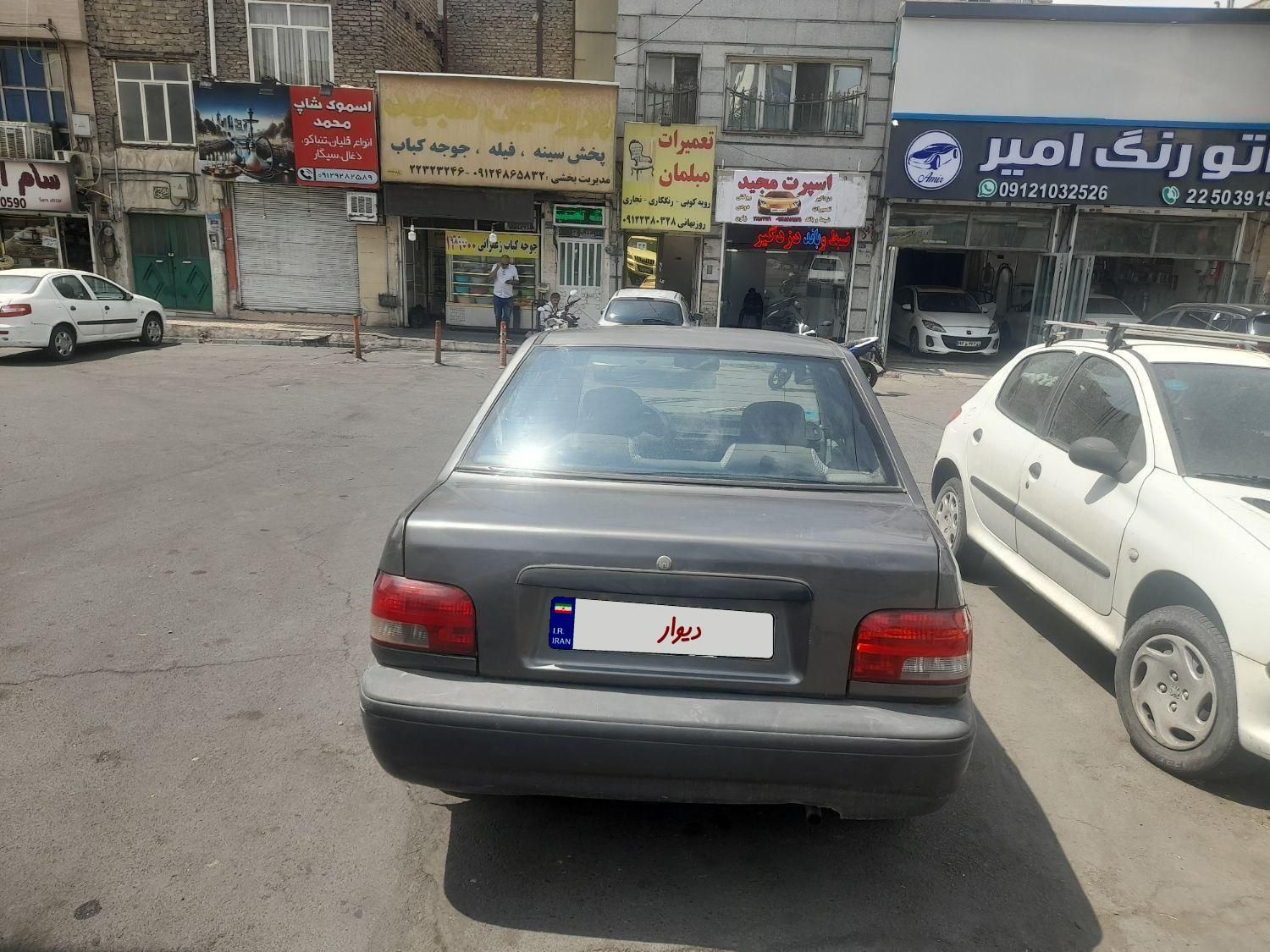پراید صبا بنزینی - 1387