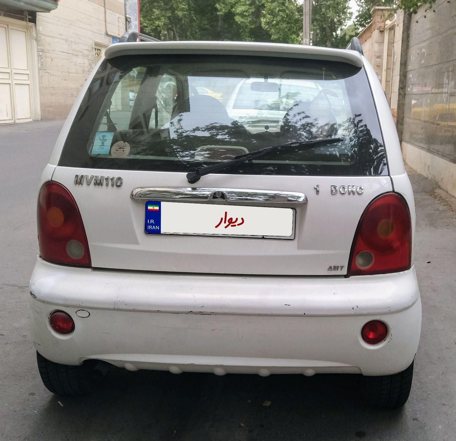 ام وی ام 110 چهار سیلندر اتوماتیک - 1389