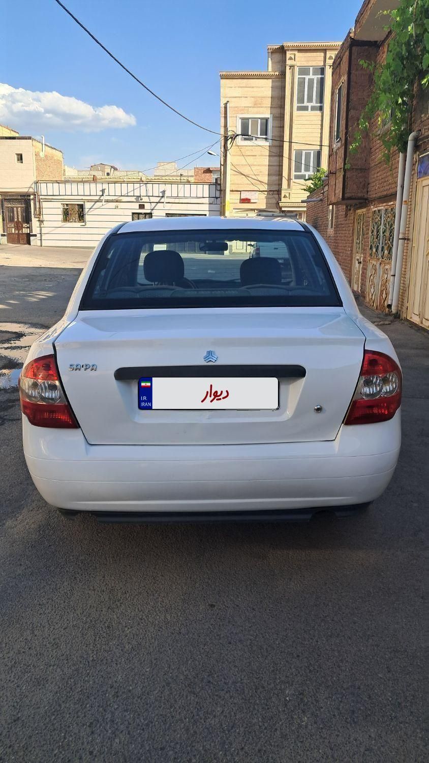 تیبا صندوق دار EX - 1393