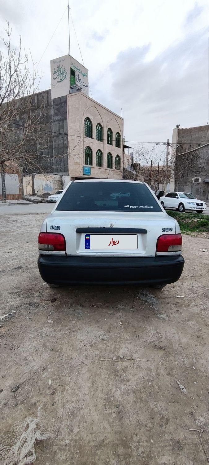 پراید صبا بنزینی - 1386