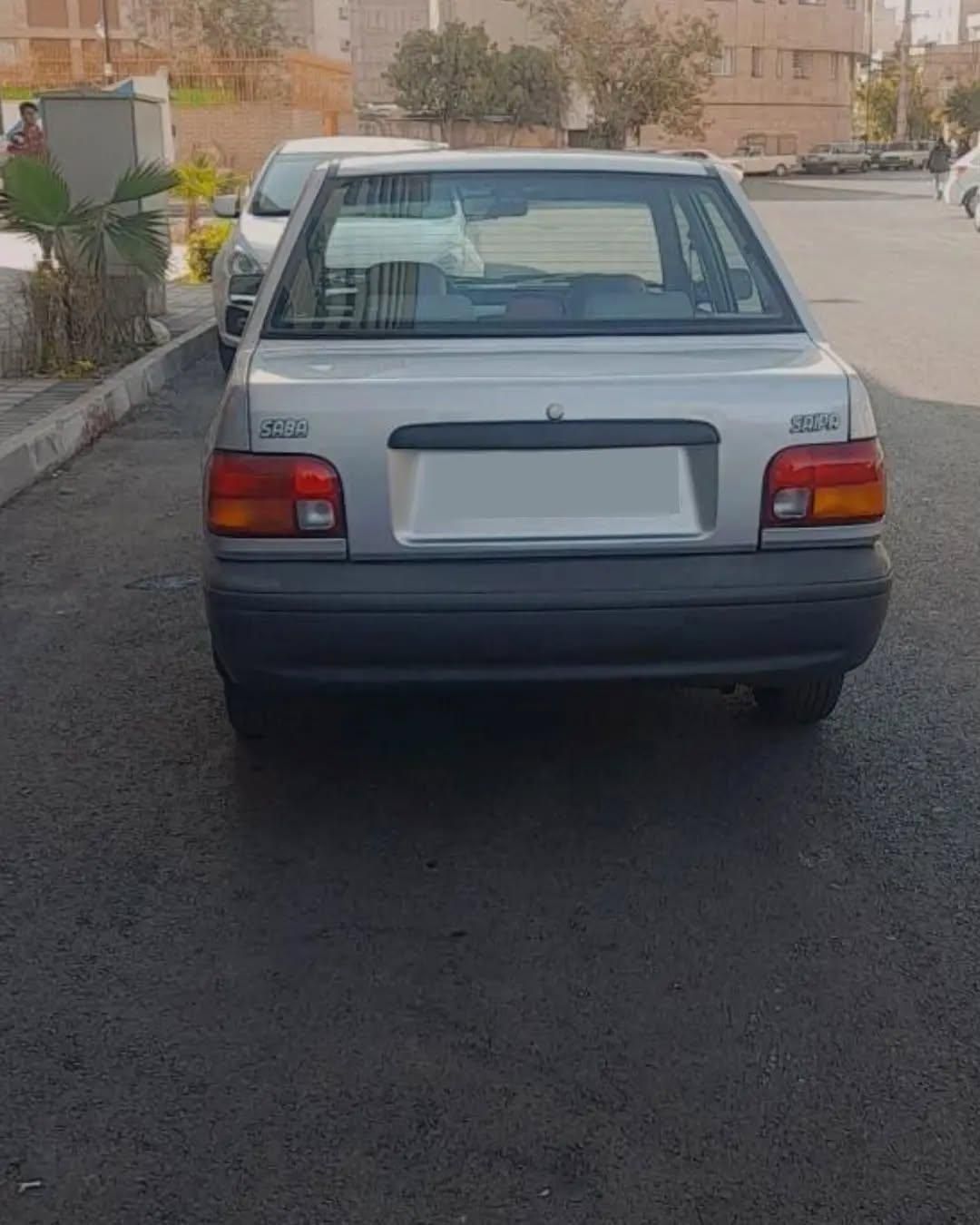 پراید صبا بنزینی - 1386
