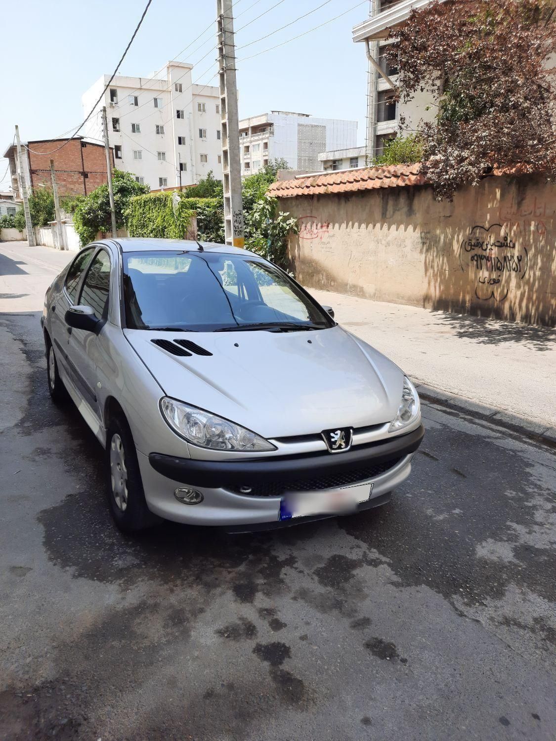 پژو ۲۰۶ صندوق دار v8 - 1386