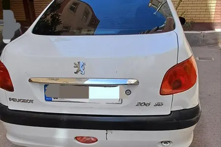 پژو ۲۰۶ صندوق دار v20 - 1389