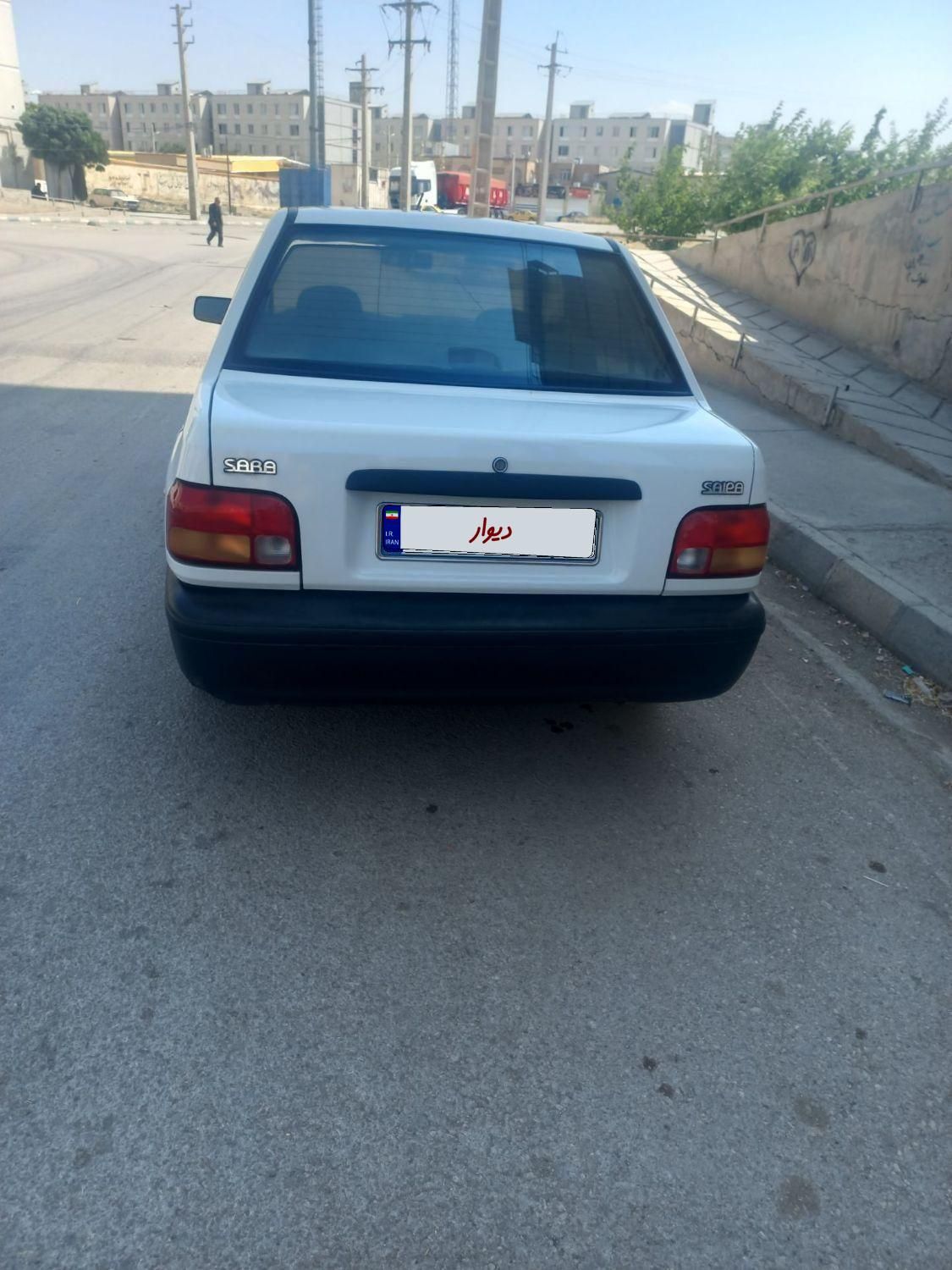 پراید صبا بنزینی - 1386