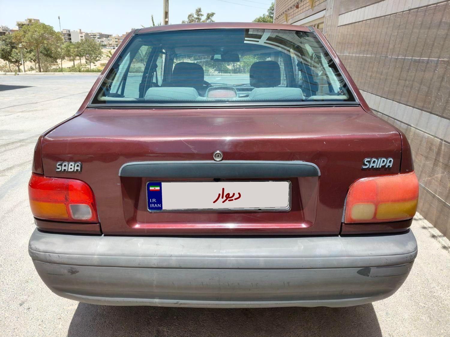 پراید صبا بنزینی - 1386