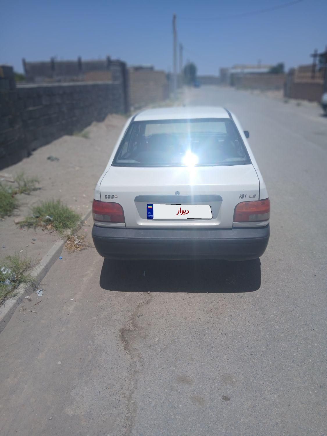 پراید صبا بنزینی - 1386