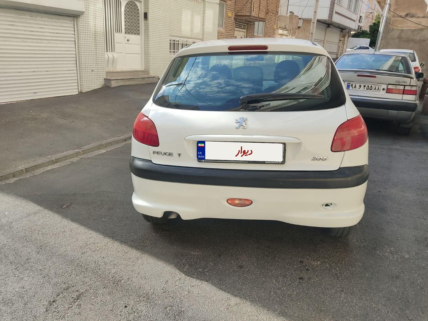 پژو 206 تیپ 3 - 1390