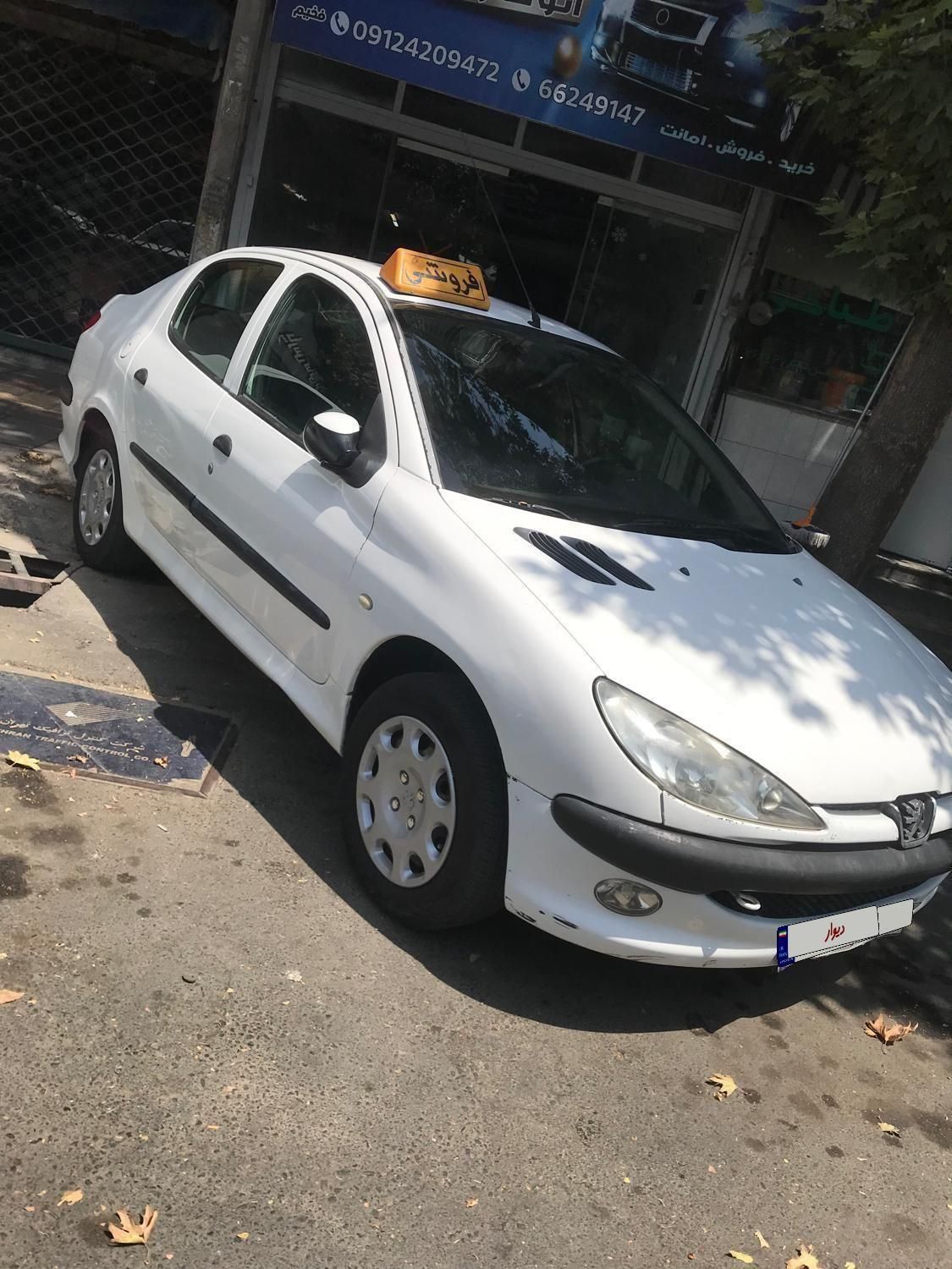 پژو ۲۰۶ صندوق دار v8 - 1396