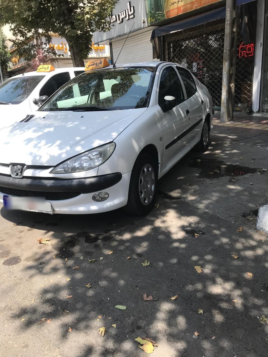 پژو ۲۰۶ صندوق دار v8 - 1396