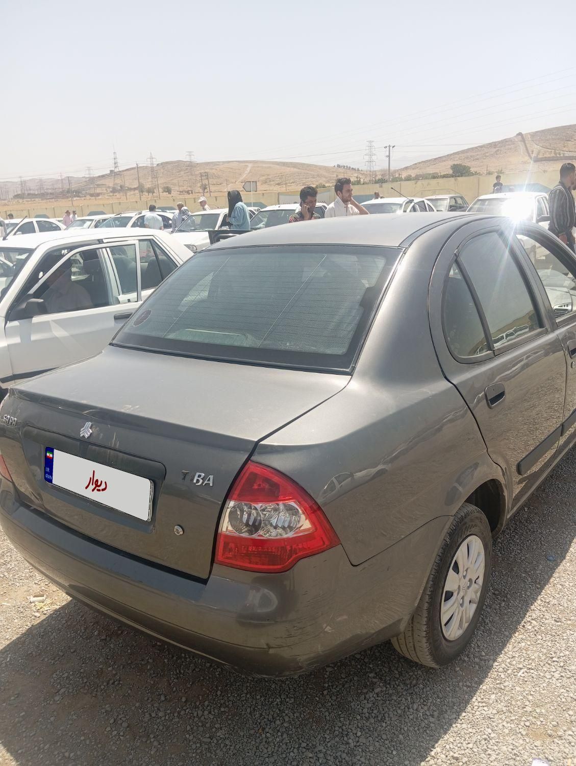 تیبا صندوق دار EX دوگانه سوز - 1394