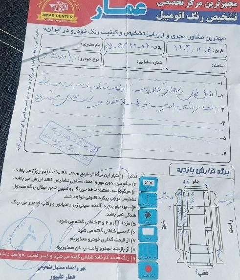 تیبا صندوق دار EX دوگانه سوز - 1394